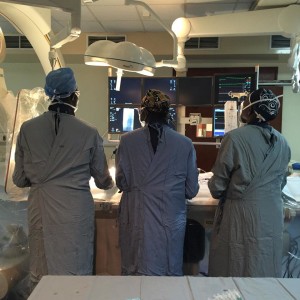 UHI team in cath lab