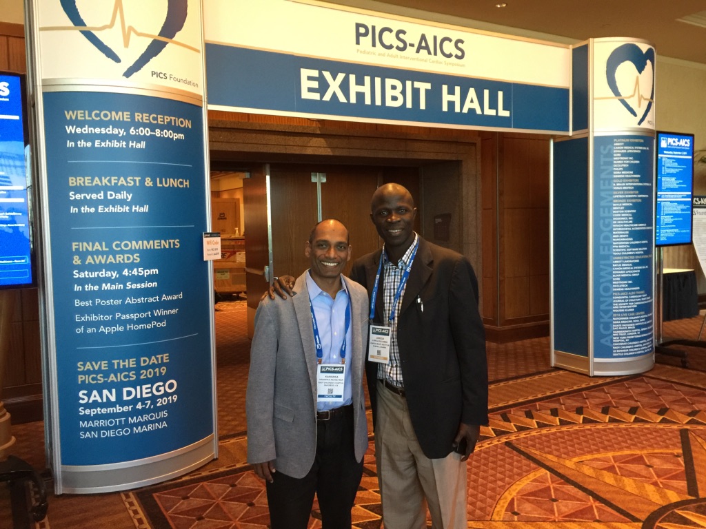 Kanishka and Lubega at PICS